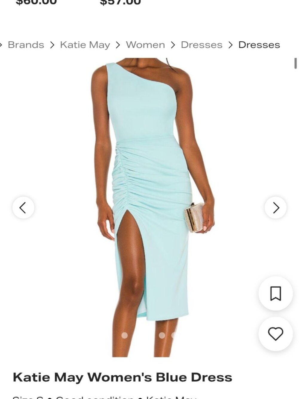 New Age Dress in Sky Katie May Color: Sky